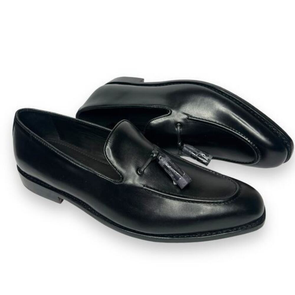 Anthony Veer Men's Leather Kennedy Tassel Loafer Goodyear Dress Shoes Size‎ 13